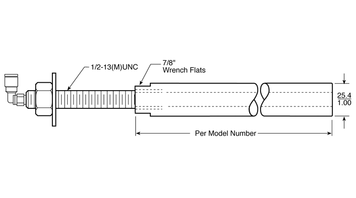 Fixed Length Knockout Bar