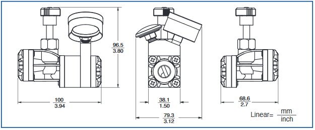 Precision Flow Regulator Only Diagram